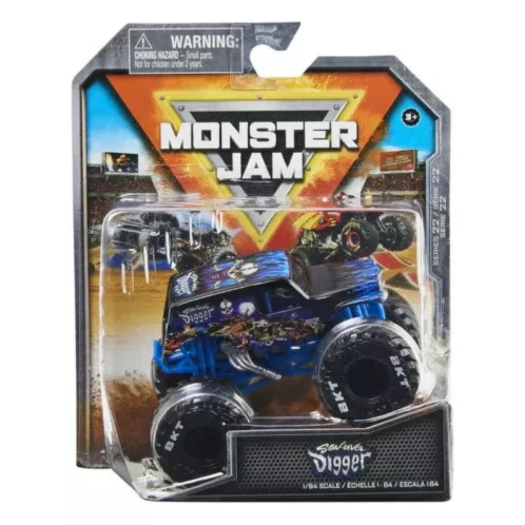 Monster Jam Vehiculo Surtido Metal 1:64 Original 58701