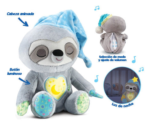 Peluche Bebe Perezo Nanas Interactivo Luz Y Sonido Vtech