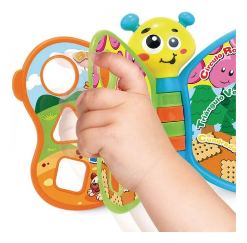 Mi Primer Libro Musical Interactivo Bebe Luz Y Sonido 3994t