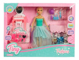 Muñeca Tiny Fashion Con Accesorios Sebigus 53537