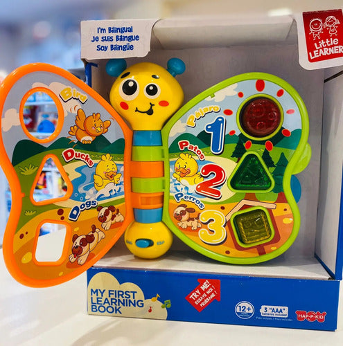 Mi Primer Libro Musical Interactivo Bebe Luz Y Sonido 3994t
