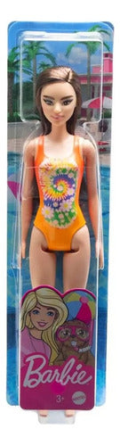 Barbie Muñeca Traje De Baño Surtidos Orig.mattel Ghh38