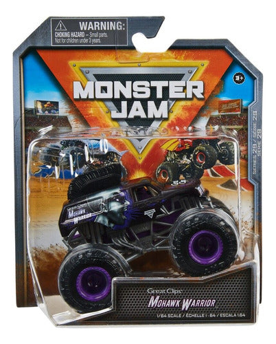 Monster Jam Vehiculo Mohawk Warrior Metal 1:64 Orig 6066664