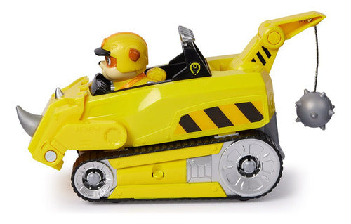Paw Patrol Jungle Pups Vehiculo Rubble Original 17776ruj