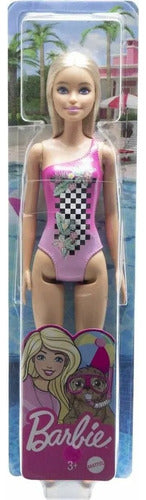 Barbie Muñeca Traje De Baño Surtidos Orig.mattel Ghh38