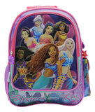 Mochila Escolar Cresko Princesas Y Encanto 16 P Espalda Color Verde Claro