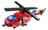 Bomberos Set Transformers Bloques P/armar 1416 Qman