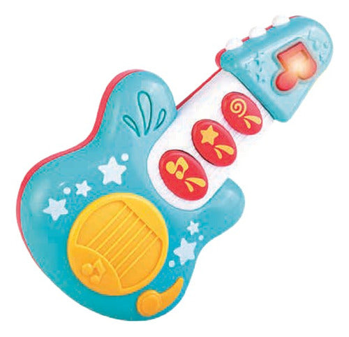 Mi Primer Guitarra Con Luz Y Sonido 4550t