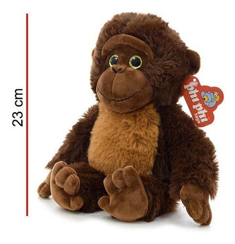 Peluche Gorila Mono 23cm Phi Phi Toys 8038