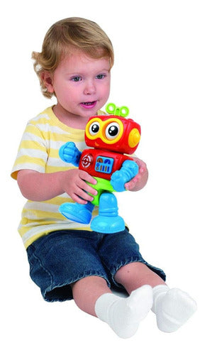 Mi Primer Robot Con Luz Y Sonido Juego Didactico 4263t
