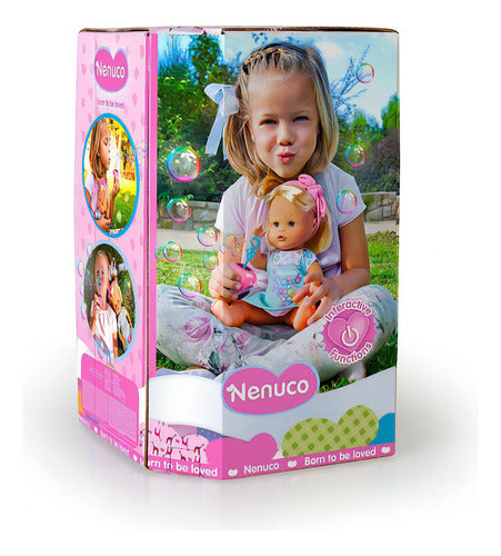 Muñeca Nenuco Burbujas Original Nfn30000