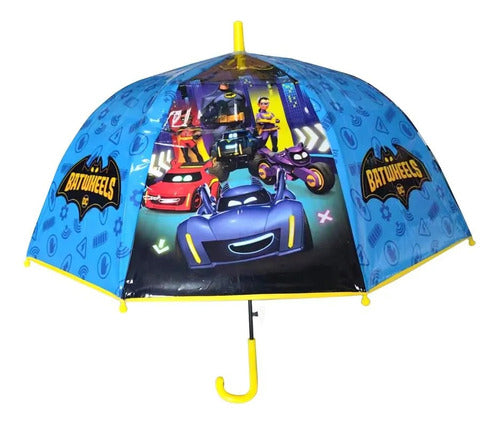 Paraguas Infantil Batwheels 20131 Original Wabro