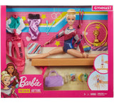 Barbie Muñeca Gimnasta Barra De Equilibrio Orig.mattel Gjm72