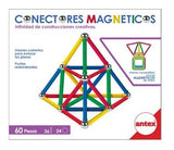 Magneticos Set Conectores Con 60 Piezas Antex 1264