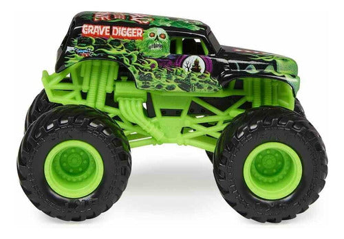 Monster Jam Vehiculo Grave Digger Metal 1:64 Orig. 6066622