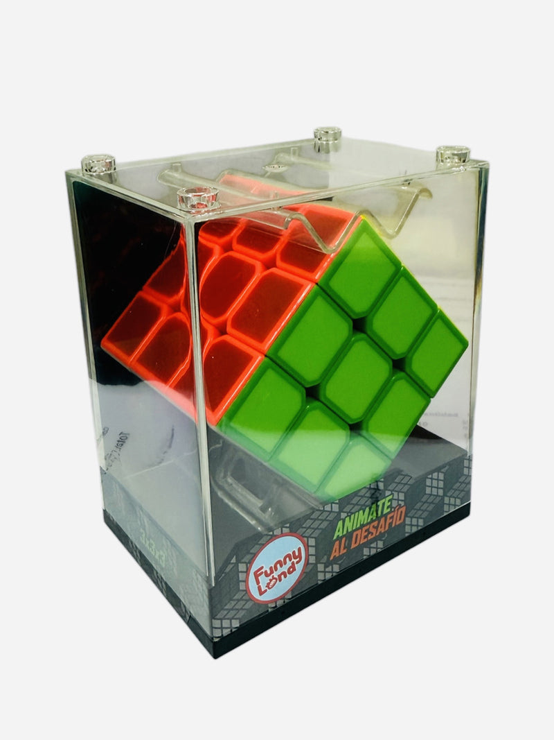 Cubo Magico 3x3 Funny Land Con Estuche Cresko Fl619