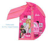Piloto De Lluvia Infantil Barbie 20122 Licencia Original
