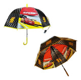 Paraguas Impermeable Infantil Lluvia Automatico Disney Wabro Color Cars Amarillo