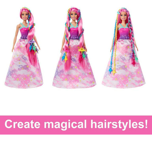 Barbie Muñeca Dreamtopia Twist N Style Orig.mattel Hnj06