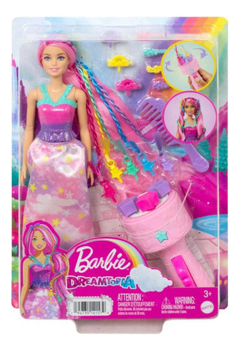 Barbie Muñeca Dreamtopia Twist N Style Orig.mattel Hnj06