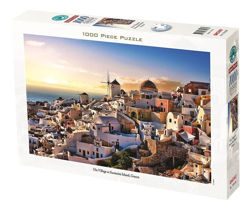 Puzzle Rompecabezas Tomax Isla Santorini Grecia 1000 Piezas
