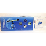 Telescopio Galileo Refractor F700x60 Astronomico Y Terreste