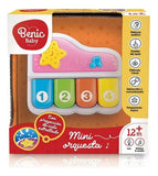 Mini Piano Musical Luz Y Sonido 6581