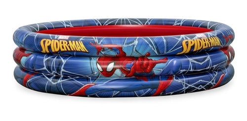 Pileta Inflable Redonda Spiderman 122x30cm Bestway 98018