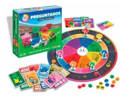 Preguntados Edicion Futbol Mundial Original Toyco 22019