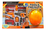 Mega Set De Herramientas Juego Didactico Con Casco 50747