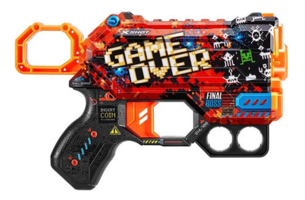 Pistola X-shot Skins Menace Con 8 Dardos Original Zuru 7297