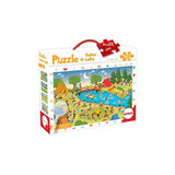 Rompezabezas Puzzle 50 Piezas Con Lupa Original Antex 3035