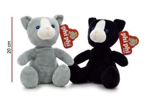 Peluche Gatito Sentado 20cm Phi Phi Toys 2658