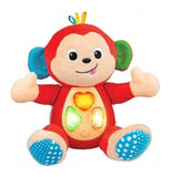 Peluche Monito Musical Con Luz Didactico Winfun 0275