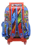 Mochila Con Carro Avengers Vengadores Sp138 Original 18''