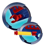 Pistola Spiderman Strike Shoot Con 6 Dardos Original Ditoys