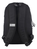 Mochila De Espalda Urbana 17'' Wabro 11039 Color Negro Diseño De La Tela Lisa