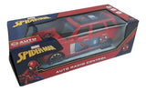 Auto Camioneta Radio Control Spiderman Hombre Araña 26cm Color Rojo
