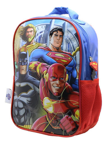 Mochila De Espalda Liga De La Justicia Lj127 Original 12''
