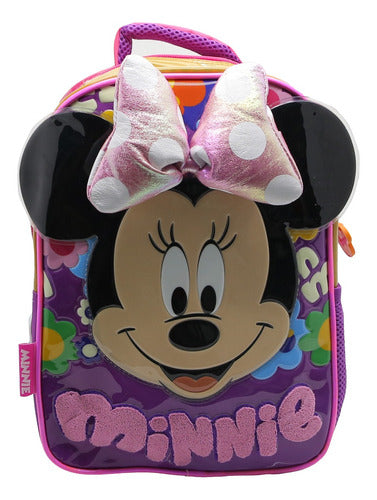 Mochila De Espalda Minnie Km092 Disney Original 12''