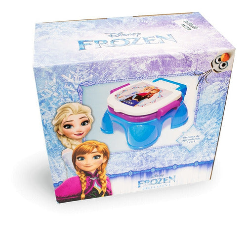 Pelela Frozen Portatil 3 En 1 C/porta Rollo Licencia Orig