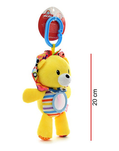 Peluche Plush Sonajero Animales C/espejo Phi Phi Toys 1688