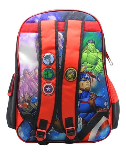 Mochila De Espalda Avengers Vengadores Sp481 Original 18''