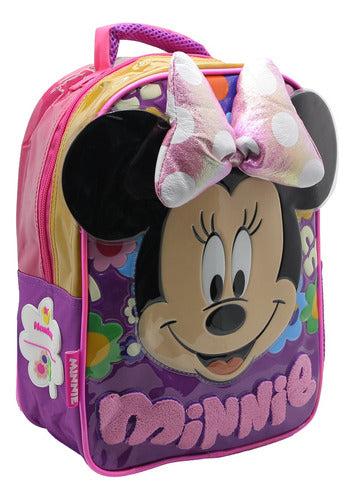 Mochila De Espalda Minnie Km092 Disney Original 12''