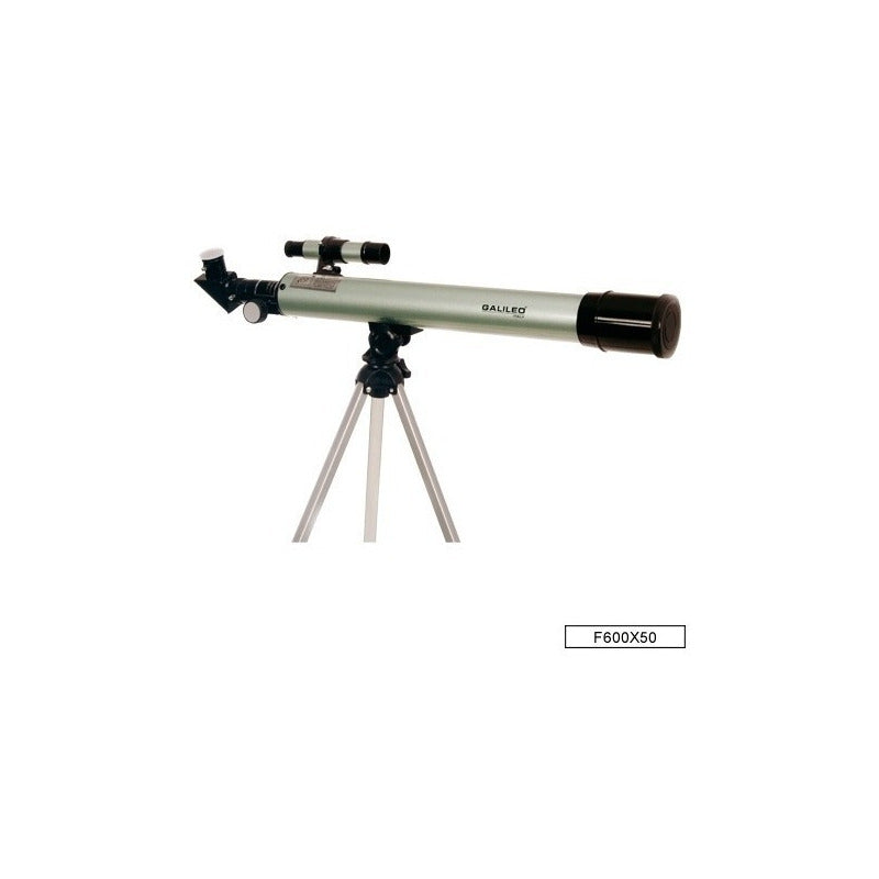 Telescopio Refractor Galileo Italy F600x50 Con Tripode