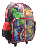 Mochila Con Carro Avengers Vengadores Sp589 Original 18''