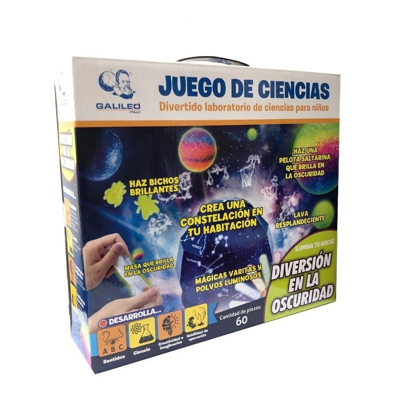 Juego De Ciencias Diversion En La Oscuridad Galileo