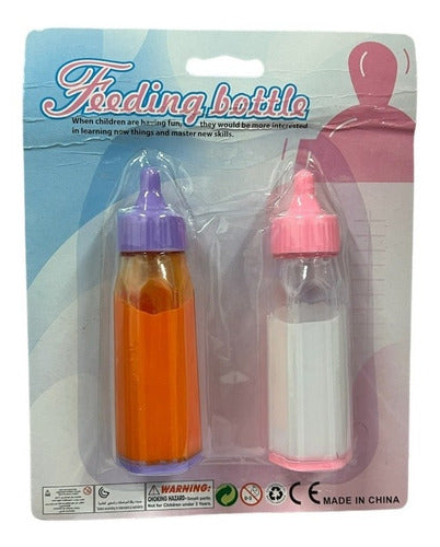 Mamadera Magica Set X2 Para Bebotes 53863