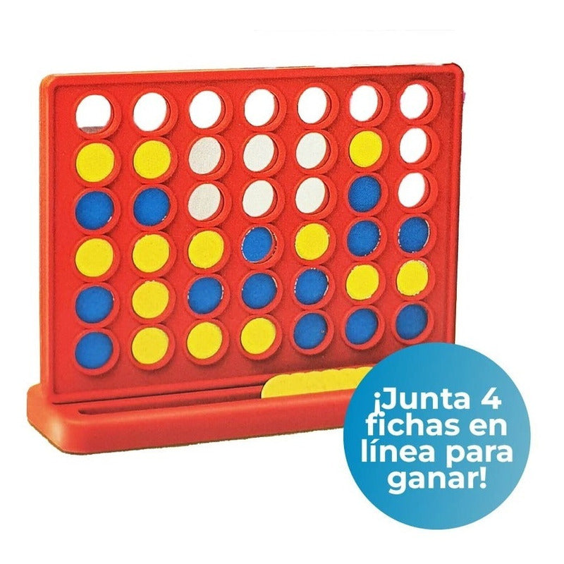 4 En Linea Juego De Mesa Edicion Viaje Original Toyco 22003