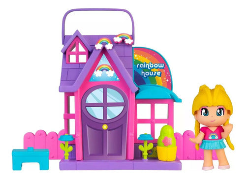 Pinypon Mini Casa Con Figura Y Accesorios Original